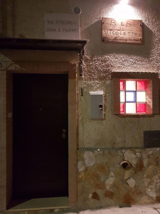 Il Vicoletto Bed and Breakfast Frascineto Exteriör bild